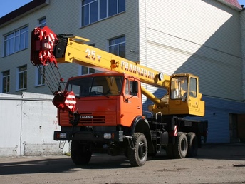 Автокран Галичанин КС-55713-4 25 тонн